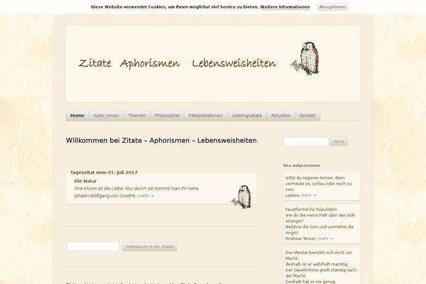 zitate-aphorismen.de site used Zitate-aphorismen-lebensweisheiten
