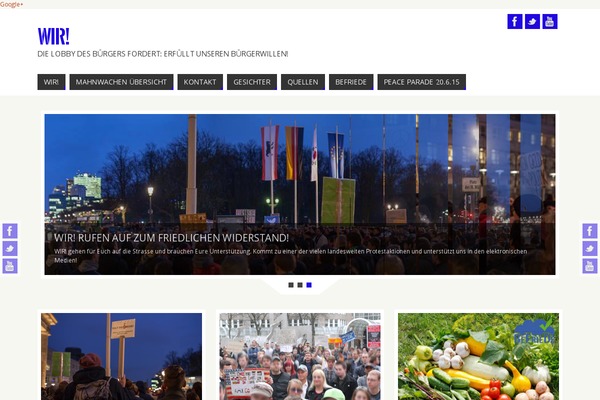 Parabola theme site design template sample