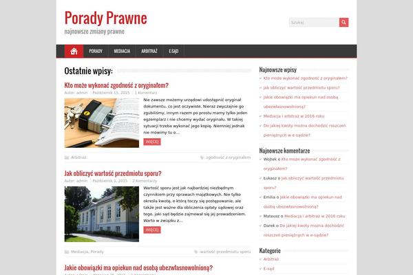 NewsPaperly theme site design template sample