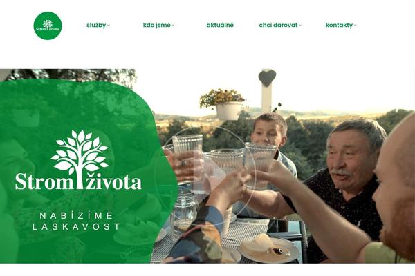 zivotastrom.cz site used Divi-child-wplama