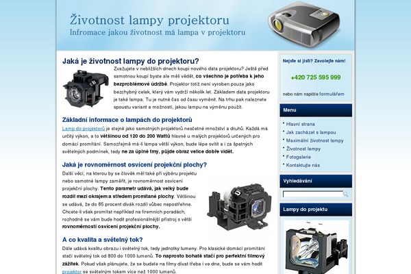zivotnostlampyprojektoru.cz site used Zivotnostlampyprojektoru2