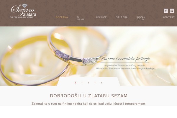 zlatara-sezam.com site used Sweetly
