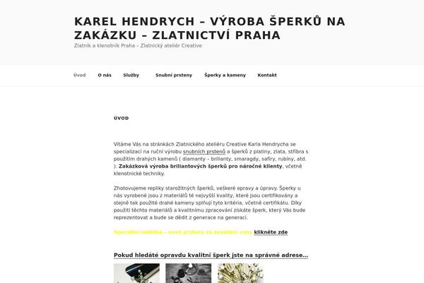 zlatnik-hendrych.cz site used Aer