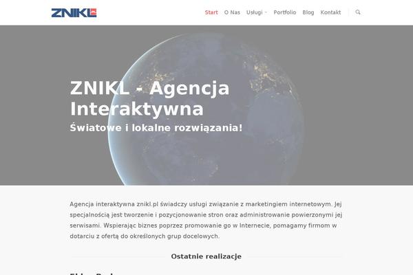 Site using Js_composer_salient plugin