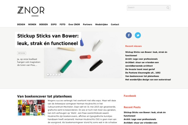 znor.be site used Magazine Explorer