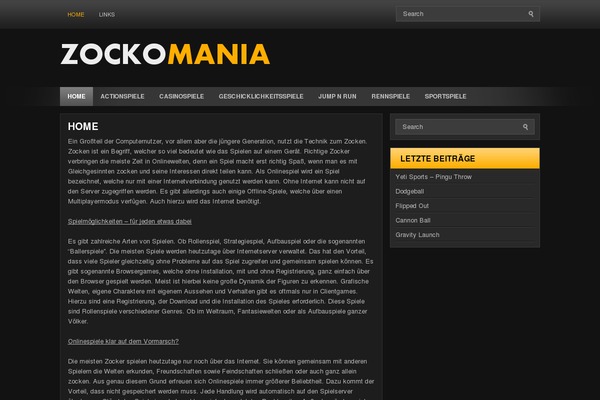 zockomania.com site used Gameszone