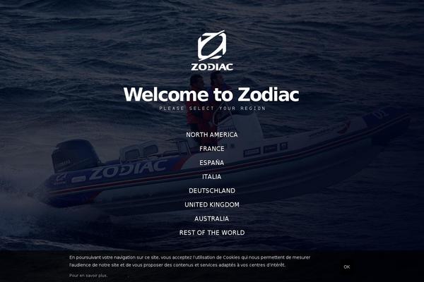 zodiac-nautic.com site used Zodiac