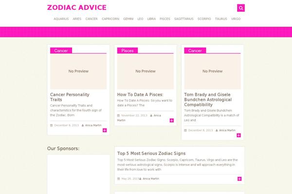 zodiacadvice.com site used Repose