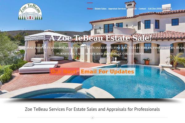 Avada theme site design template sample