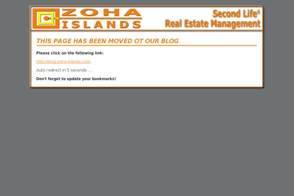 zoha-islands.com site used Sunspot