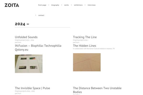 Stockholm theme site design template sample