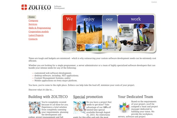 zolteco.com site used Zolteco