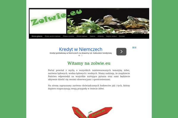zolwie.eu site used Twenty Ten