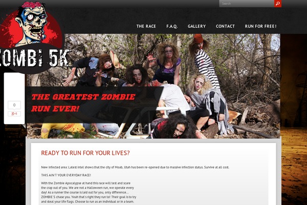 zombi5k.com site used Baseball