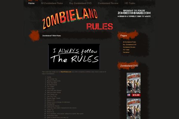 zombielandrules.com site used Artistic