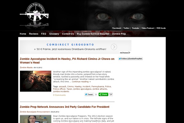 Site using Dropdown Menu Widget plugin