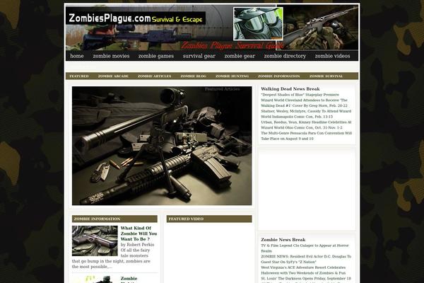 zombiesplague.com site used Theme_1