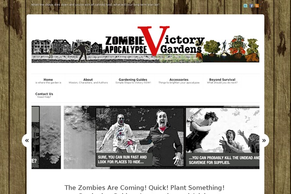 zombievictorygardens.com site used Reason-2.0