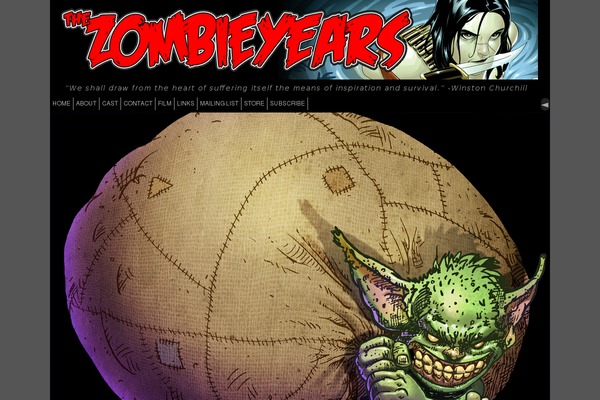 zombieyears.com site used Comicpress-2.5