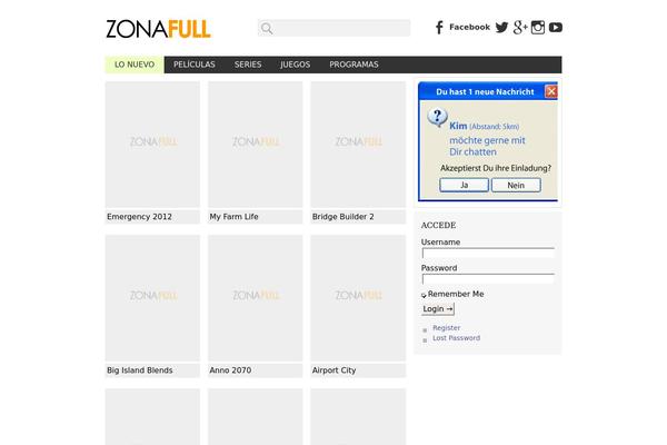 zonafull.com site used Zf2