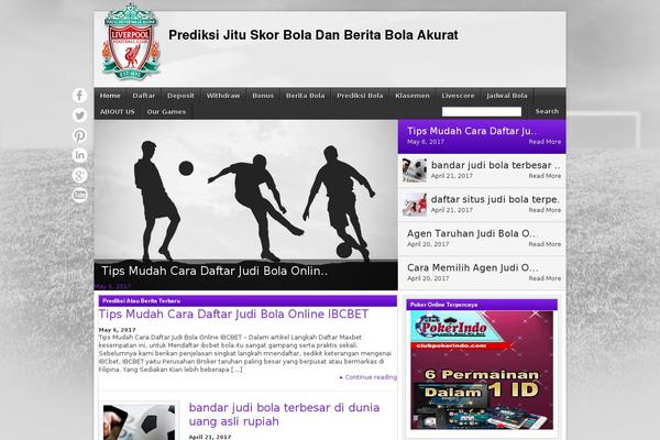 zonaprediksibola.com site used Footballclub-2.6.1