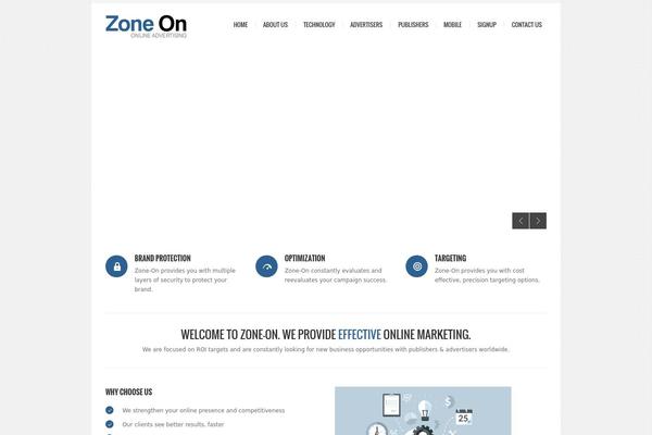 SmartGroup theme site design template sample