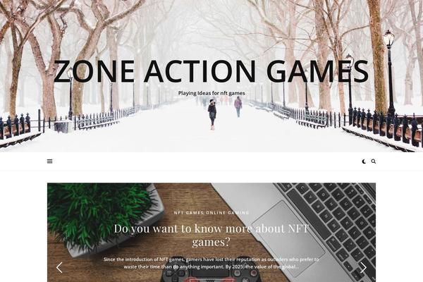 Ashe theme site design template sample