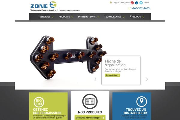 zonetechnologie.com site used Wpactivis