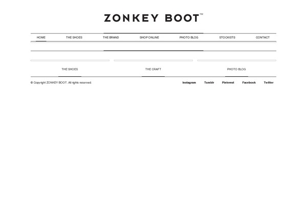 zonkeyboot.com site used Zonkey