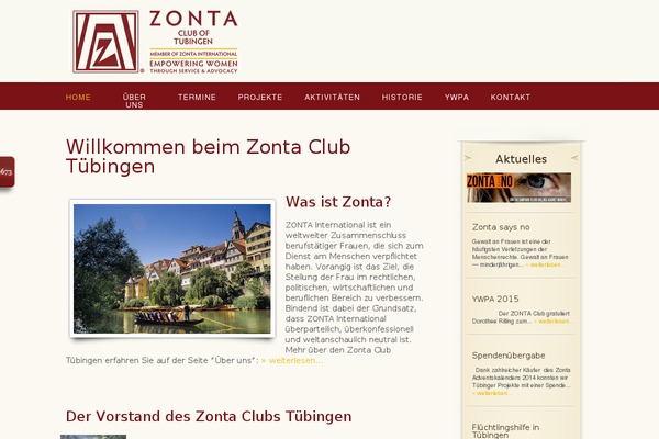 zonta-tuebingen.de site used Zonta-v2