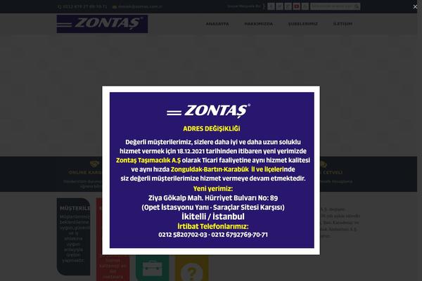 zontas.net site used Zontas