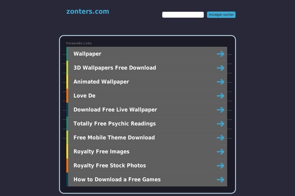 zonters.com site used Indra2
