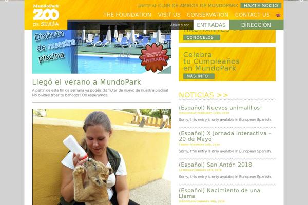 zoodesevilla.es site used Mundopark