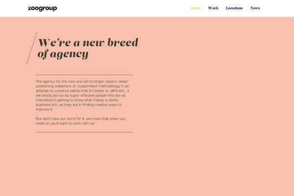 zoogroup.com site used Zoogroup