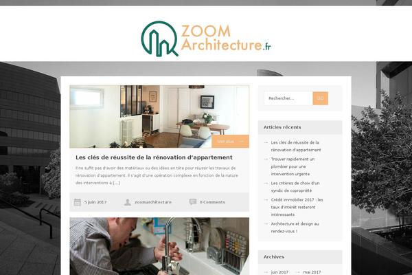 zoomarchitecture.fr site used Arch-child