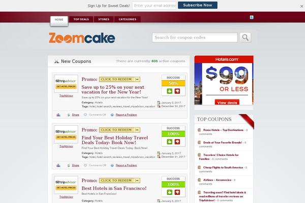 zoomcake.com site used Clipper-zoomcake