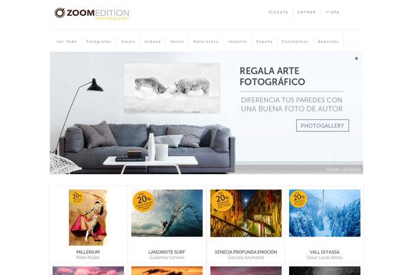 Zoom theme site design template sample