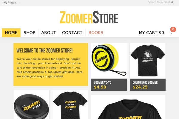 zoomerstore.com site used Sentient