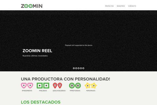 zoomincontenidos.com site used Zoomin
