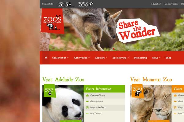 zoossa.com.au site used Zoossa