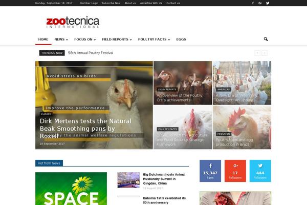 zootecnicainternational.com site used Zootecnica-child