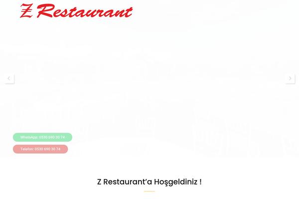 zrestaurant.com.tr site used Z-restaurant