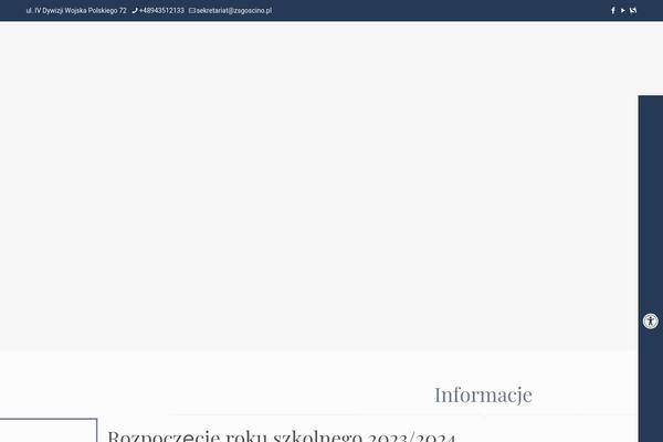 BeTheme Child theme site design template sample