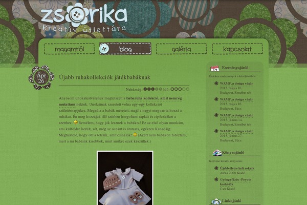 zsorika.hu site used Zsorika