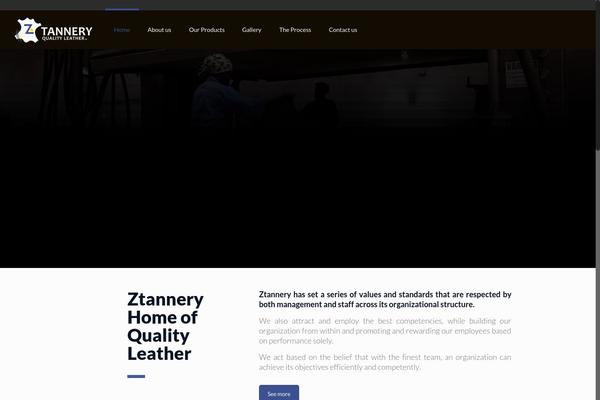 ztannery.net site used Touchcore