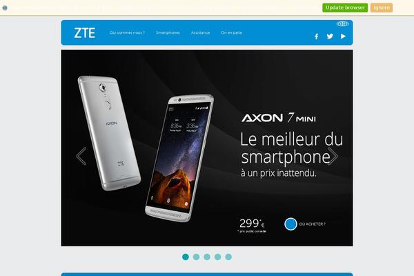 zte theme websites examples