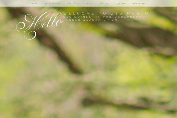 ProPhoto 5 theme site design template sample
