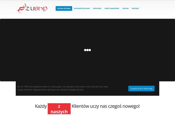 Porto theme site design template sample