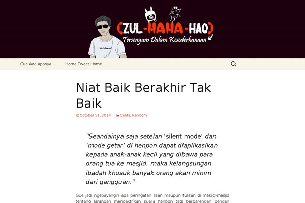 Twenty Thirteen theme site design template sample