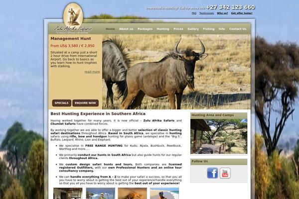 zuluafrikasafaris.com site used Zulu_africa